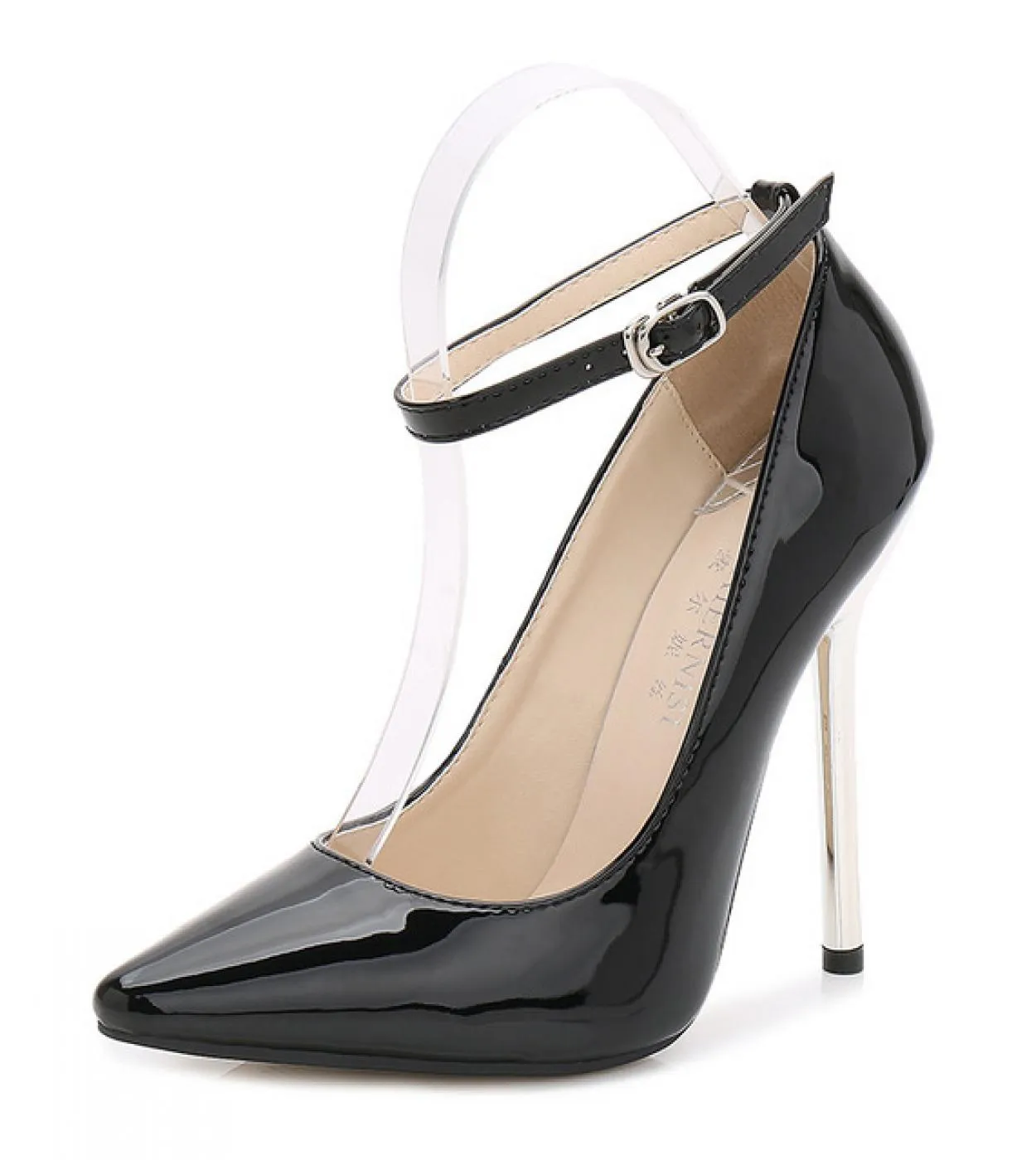 3544 Eleganti scarpe a punta per le donne Scarpe Donna Autunno Tacchi alti sottili Ladies Designer Luxury Mary Jane Zeppe Sho