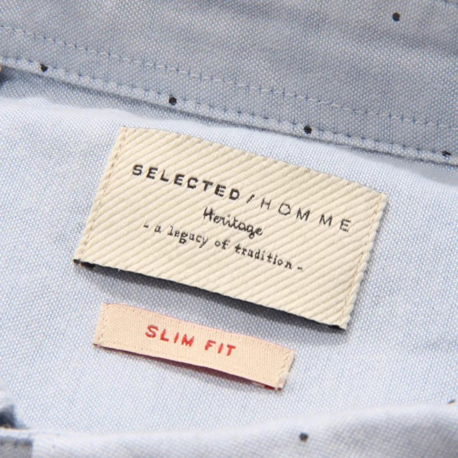 6535AR camicia uomo SELECTED HOMME man SLIM shirt