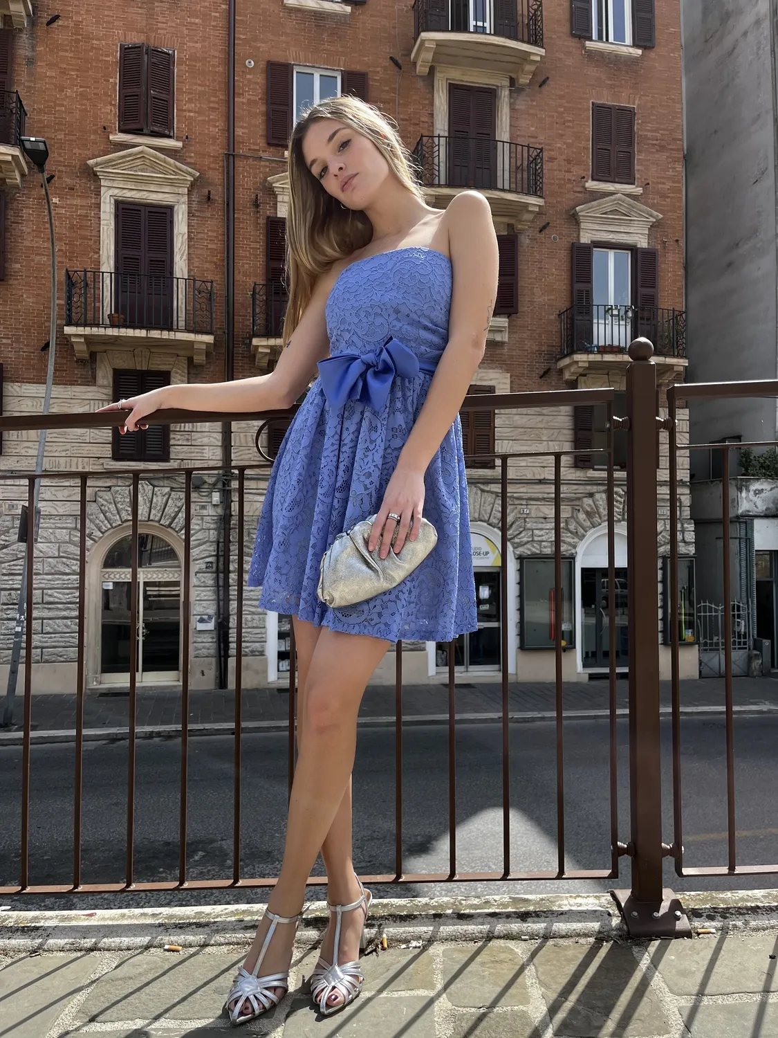 Abito in pizzo Caroline – Emme di Marella