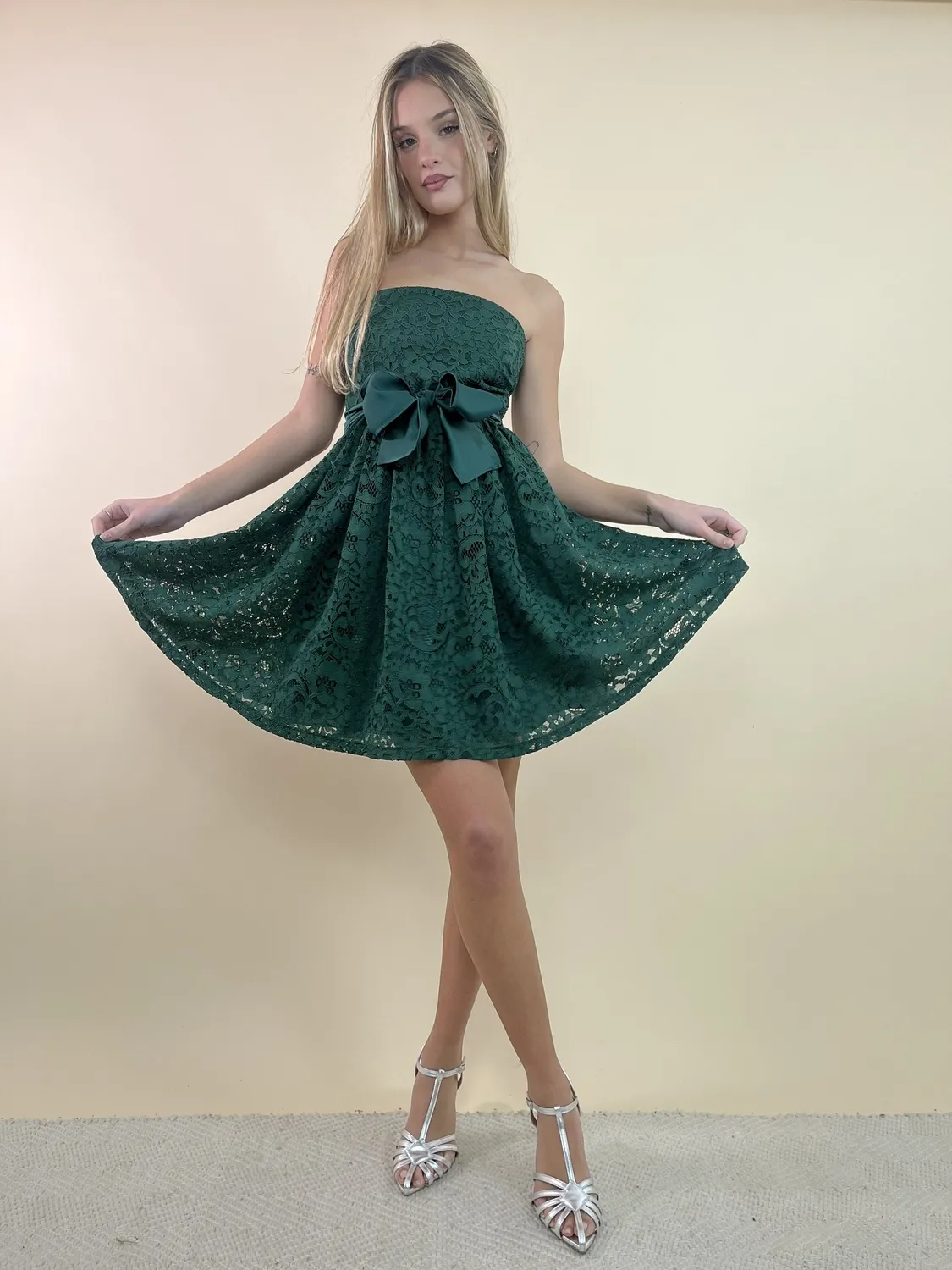 Abito in pizzo Caroline – Emme di Marella