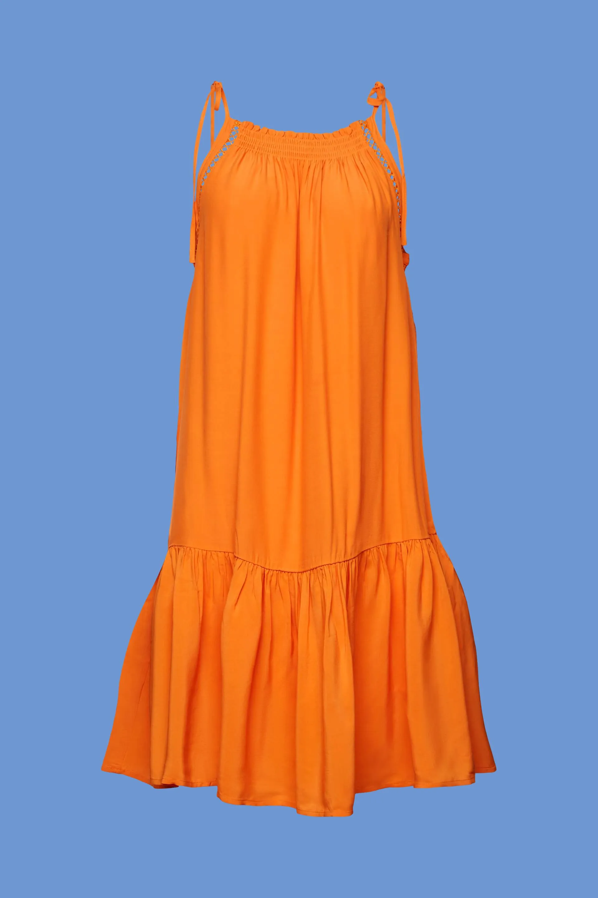 Abito smock con spalline