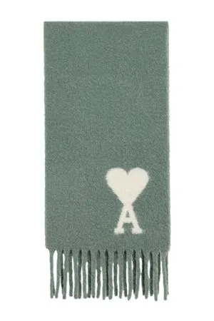 AMI Accessori,Sciarpe Sciarpa oversize in misto lana d'alpaca 