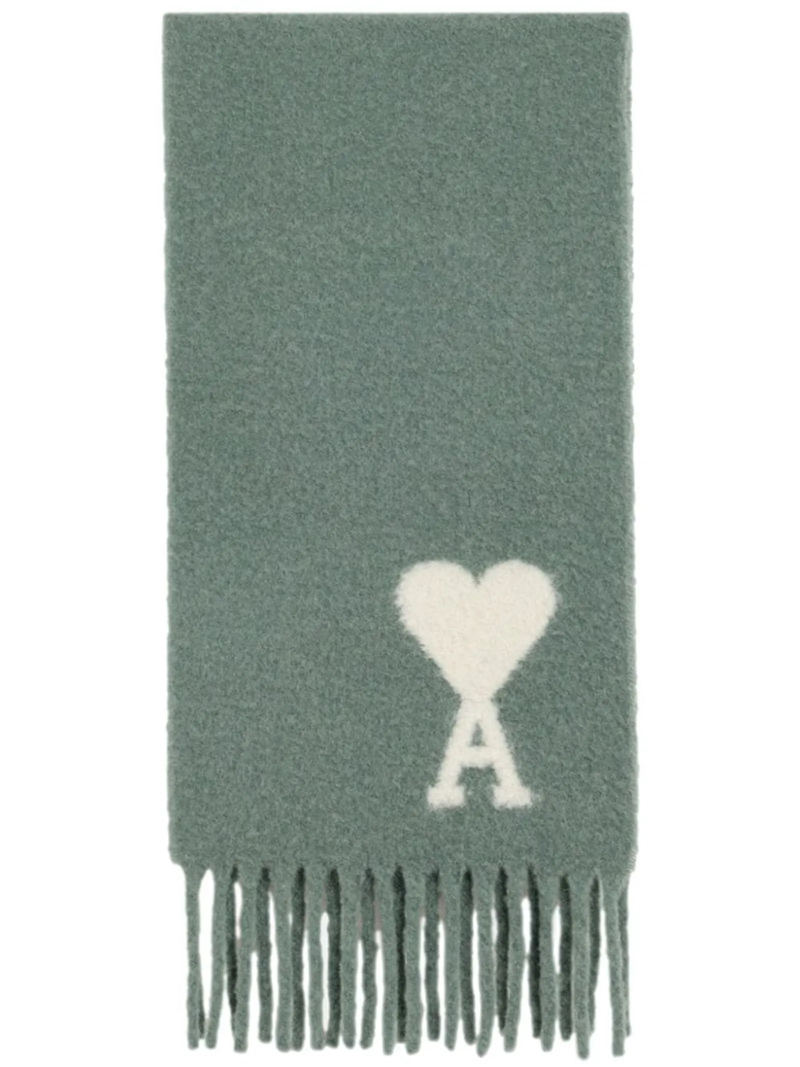 AMI Accessori,Sciarpe Sciarpa oversize in misto lana d'alpaca 