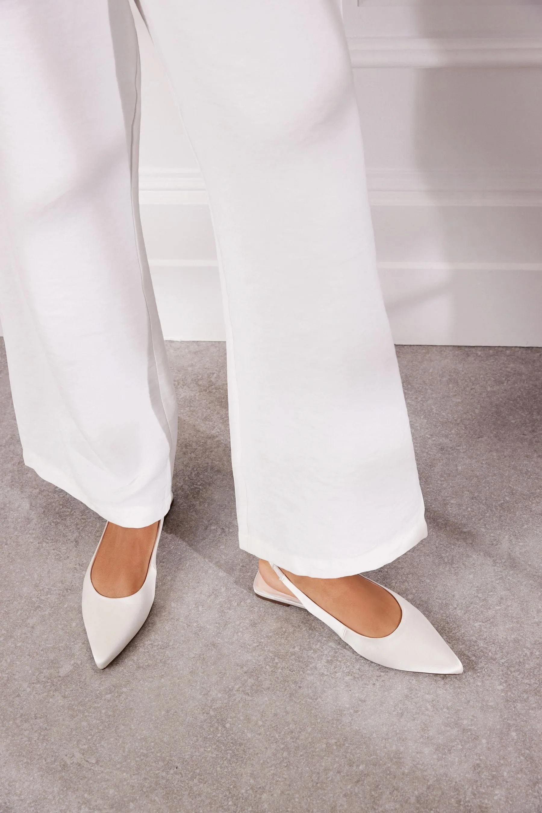 Avorio  - Forever Comfort® - Scarpe da matrimonio a punta con cinturino posteriore