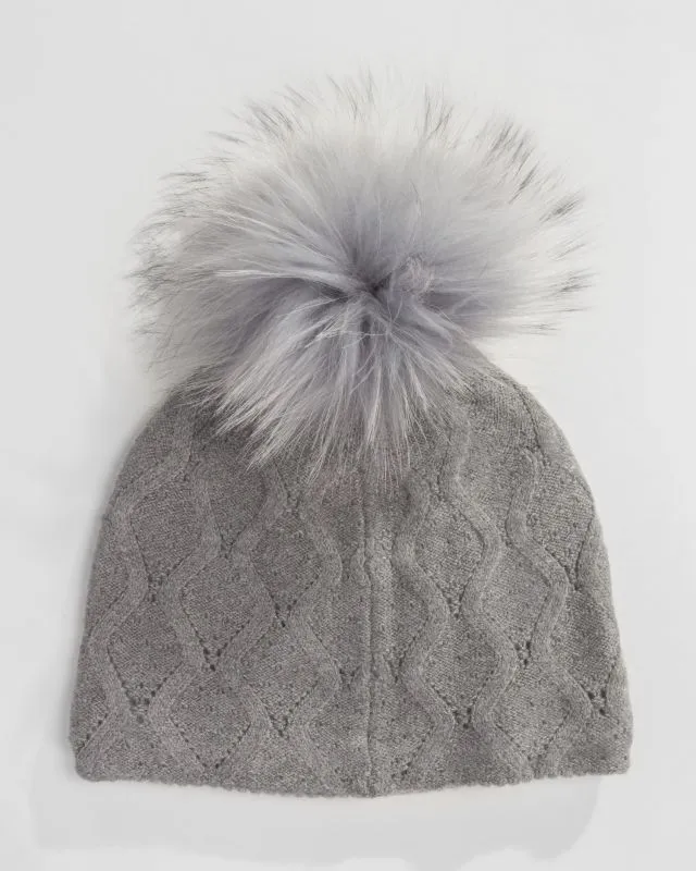 Berretto con pelliccia GRANADILLA SERRAULT FUR