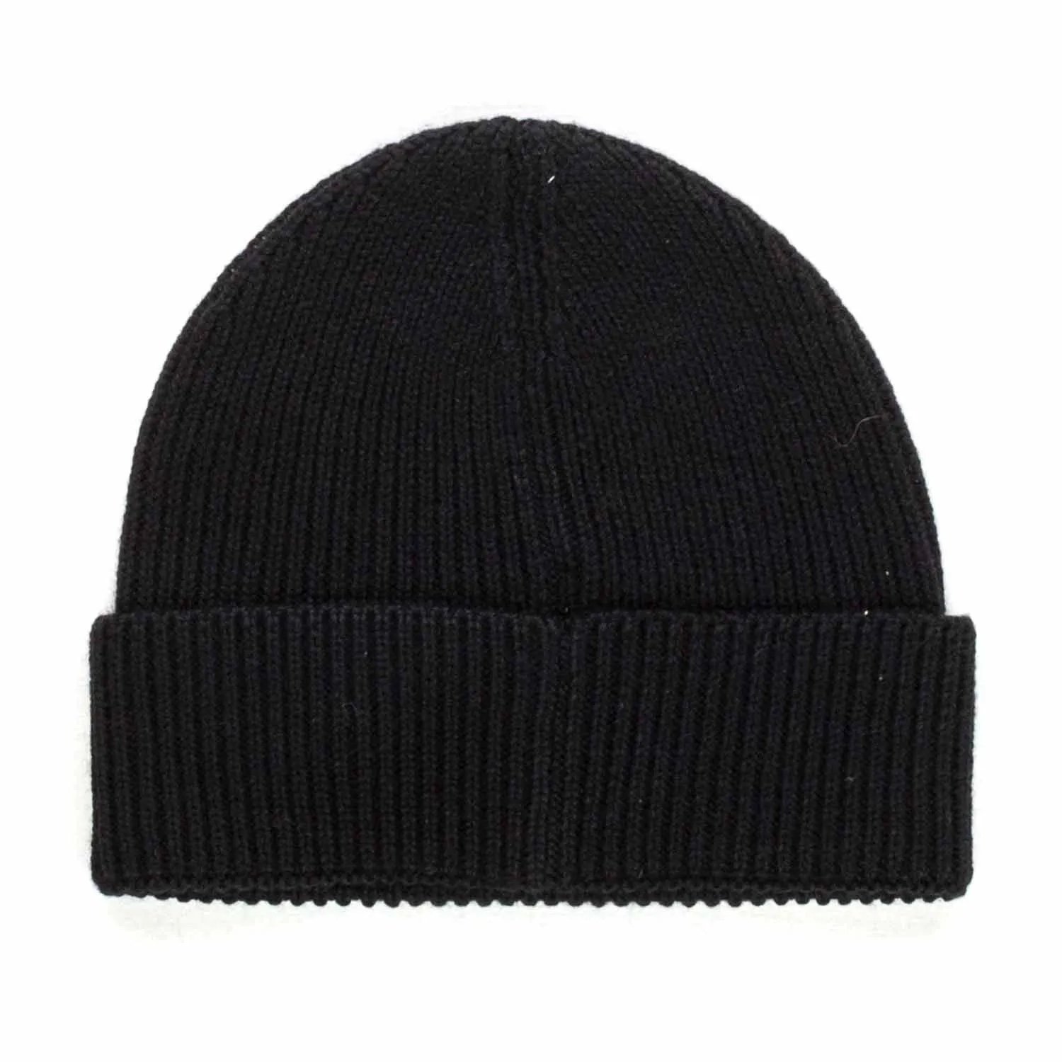 Berretto Nero Con Logo Unisex