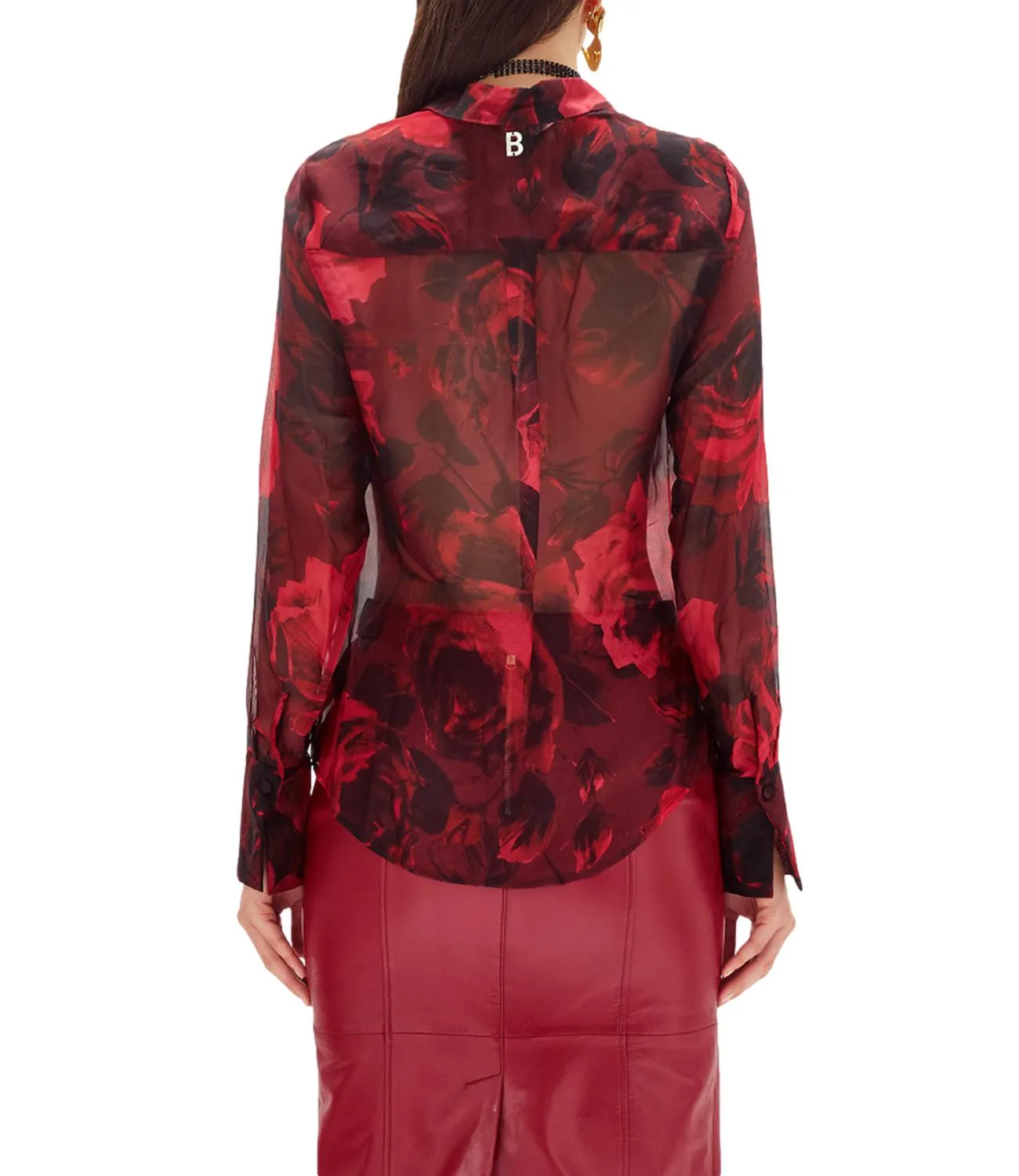 BLUGIRL Blugirl Camicia Rossa Donna
