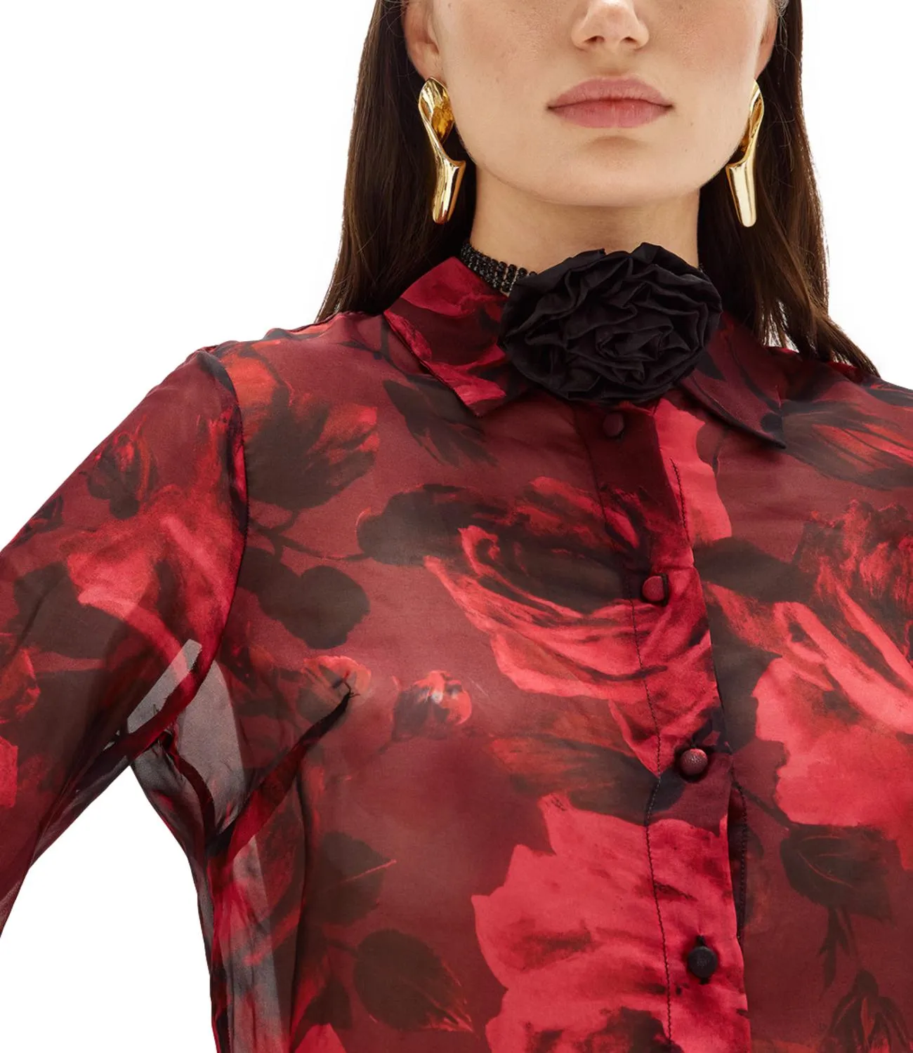 BLUGIRL Blugirl Camicia Rossa Donna