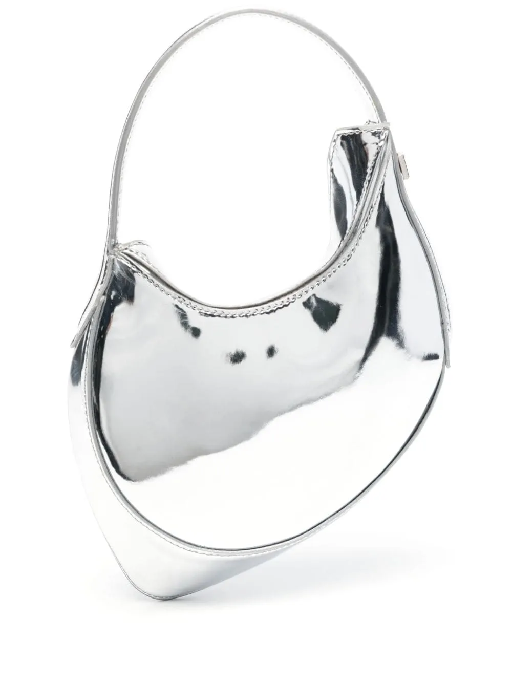 Borsa a mano Spiral Curve 02 in argento Mugler - donna