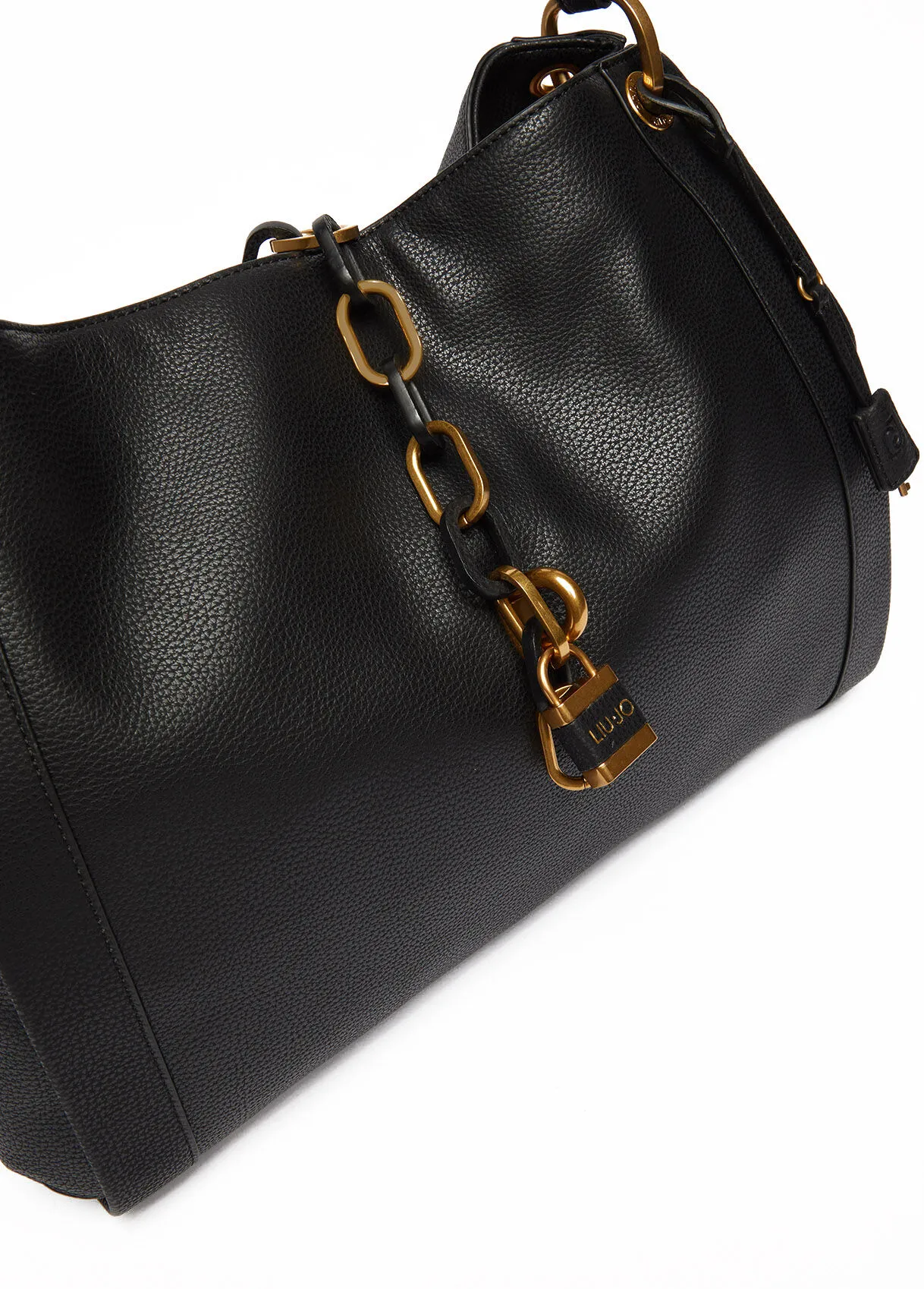 Borsa a spalla con catena gioiello
