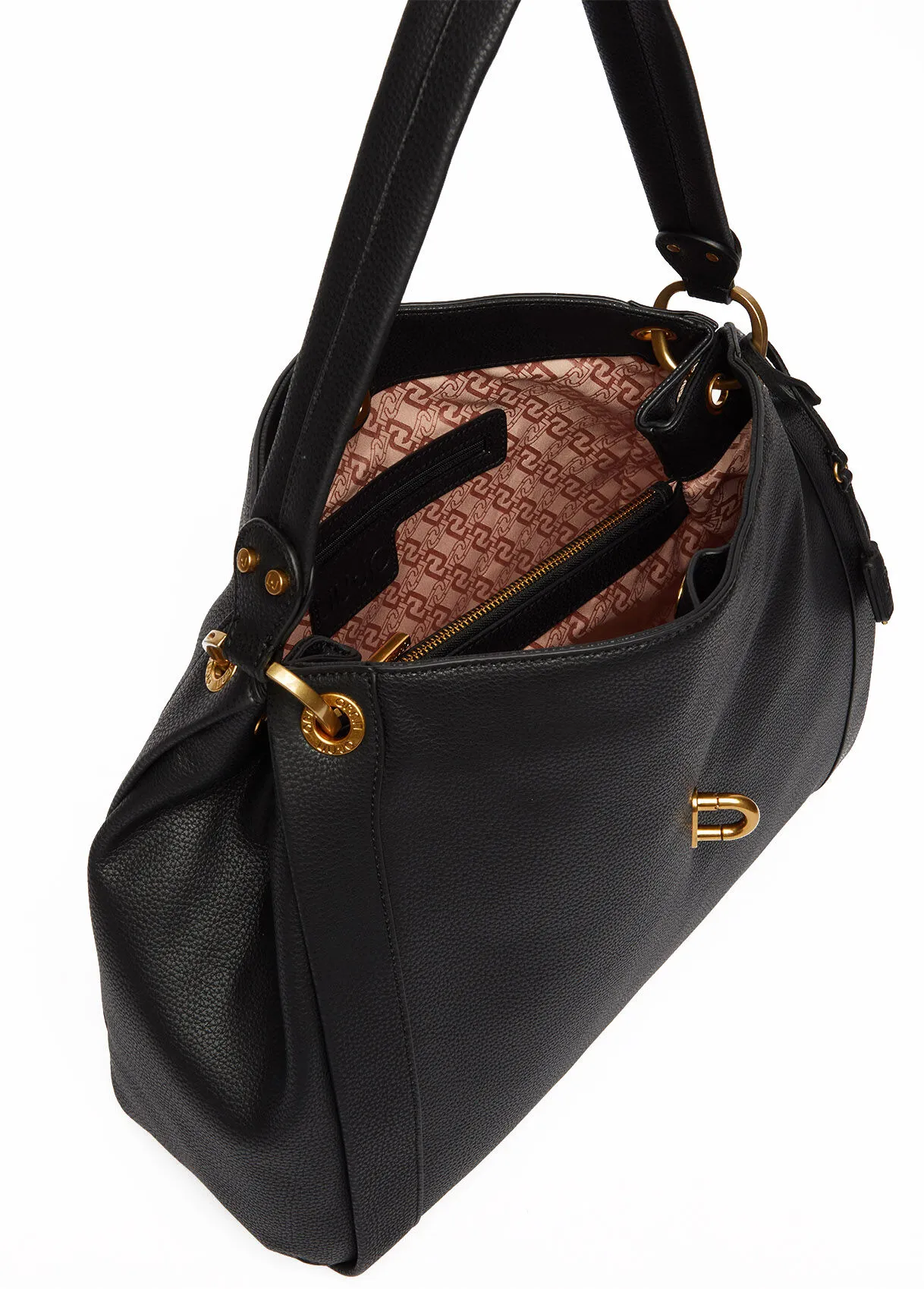 Borsa a spalla con catena gioiello