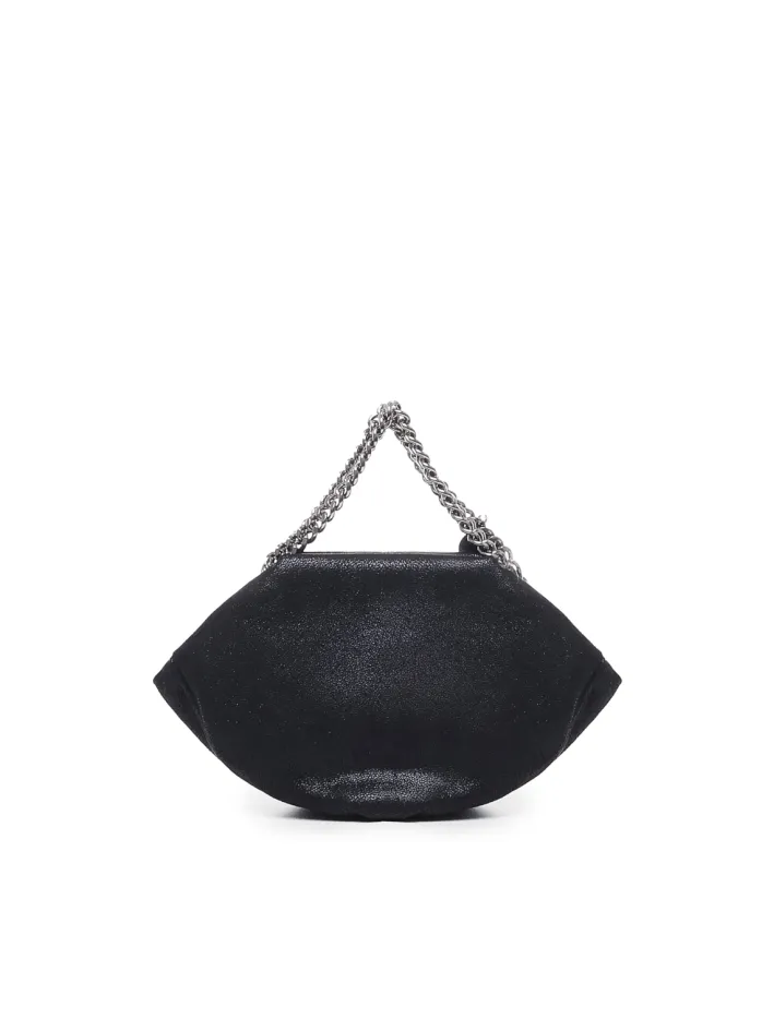 BORSA A SPALLA FALABELLA CON DOPPIA CATENA