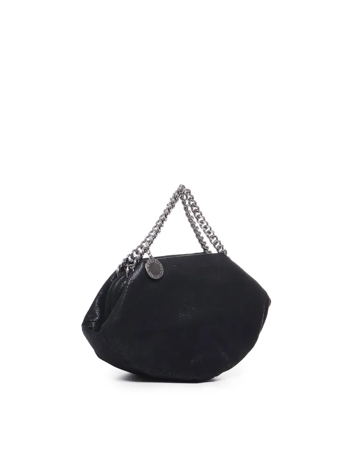 BORSA A SPALLA FALABELLA CON DOPPIA CATENA