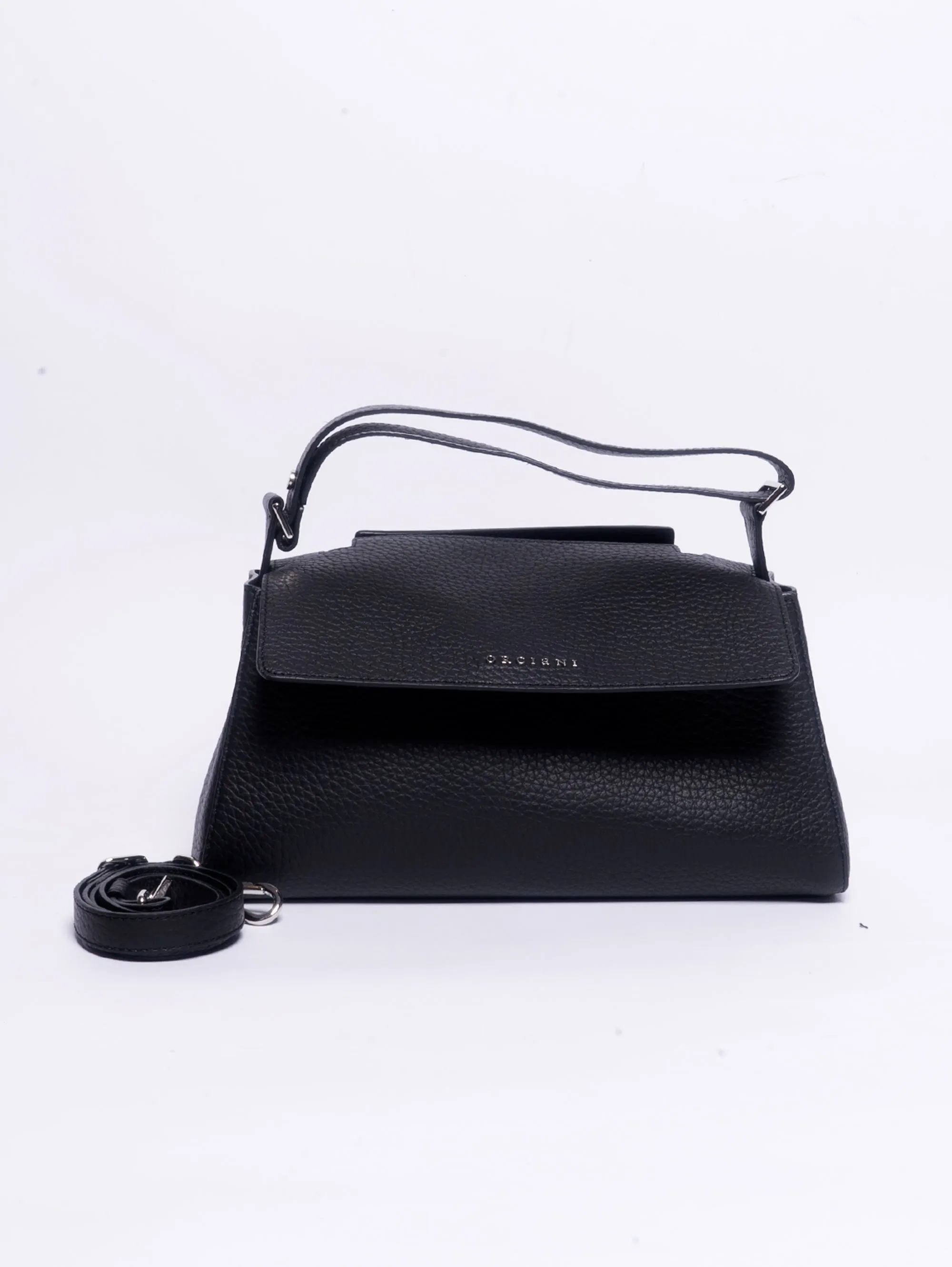 Borsa Baguette Sveva con Tracolla Nero
