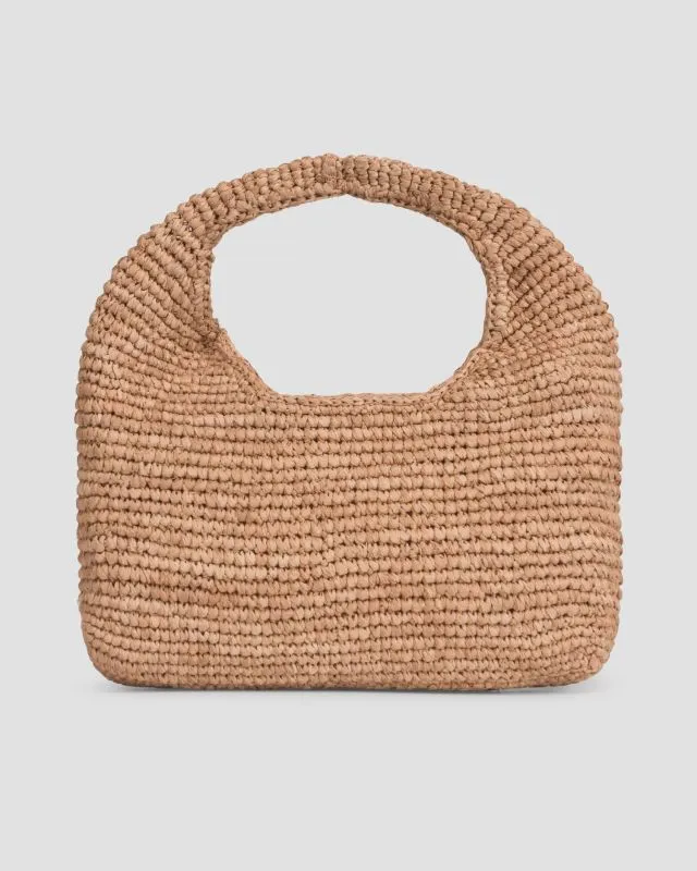 Borsa intrecciata baguette Menbi Halfmoon