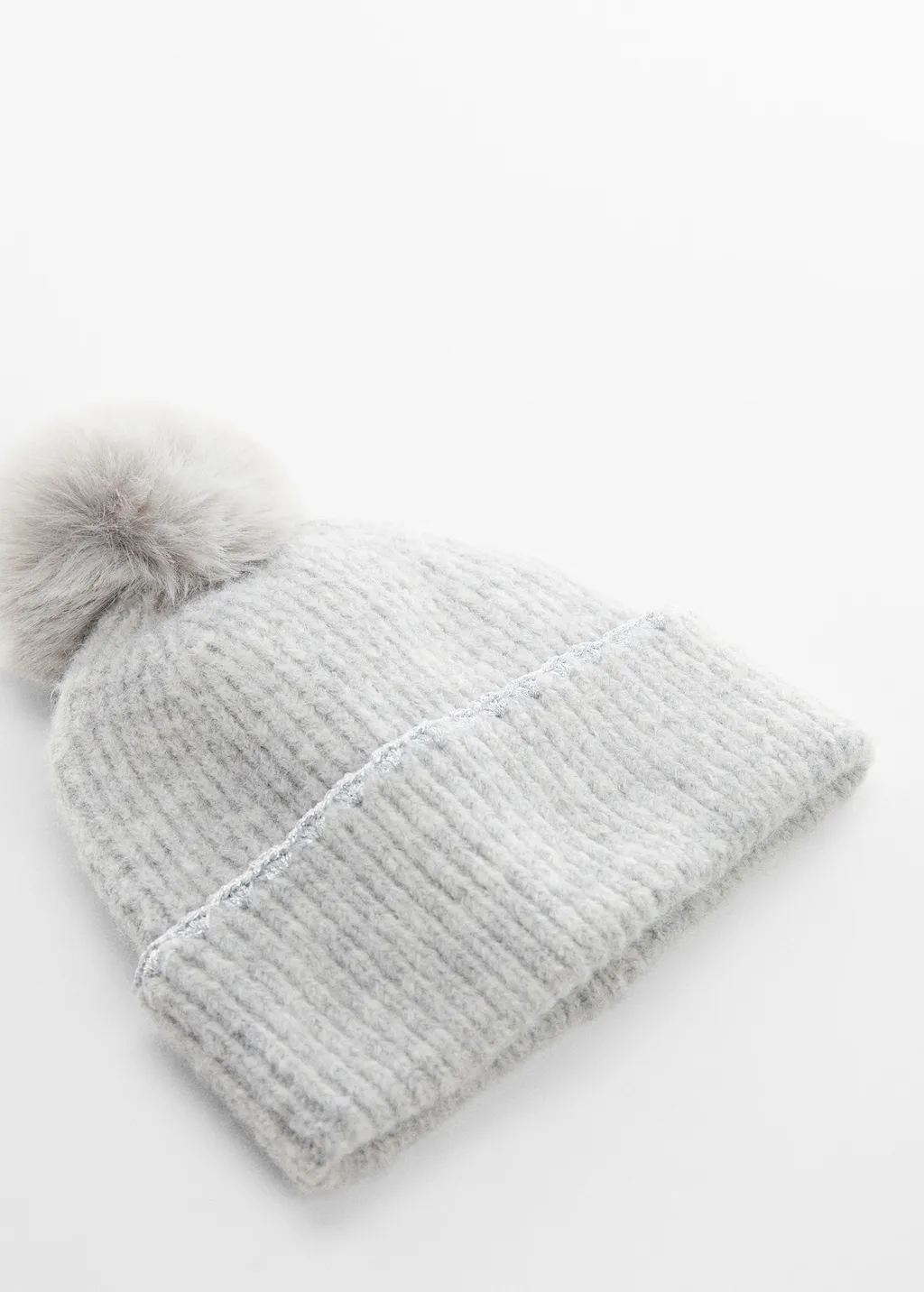 Cappello pon pon pelliccia