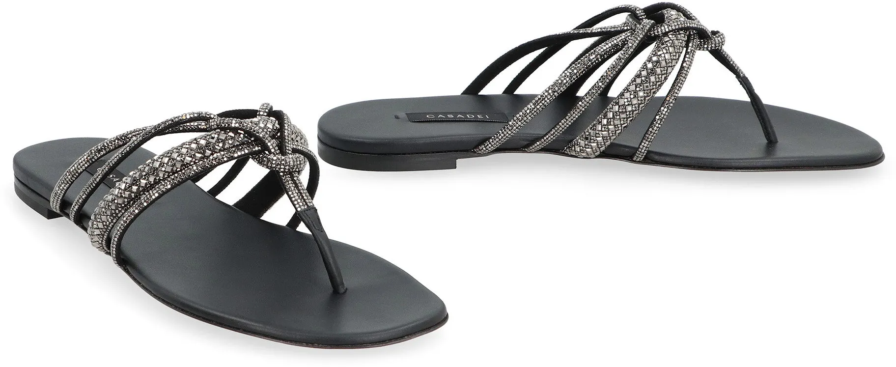 Casadei Sandali bassi in pelle