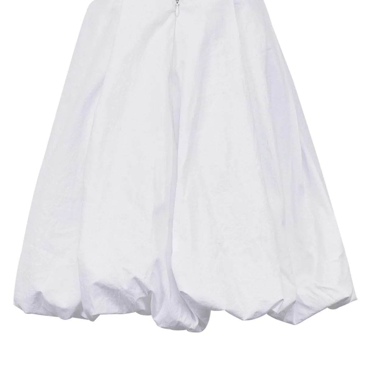 Clacive Casual Allentato Gonna da Donna Bianca 2023 Elegante Metà di Vita Office Lady Mini Gonne Moda Pieghe Faldas Femminile Cl