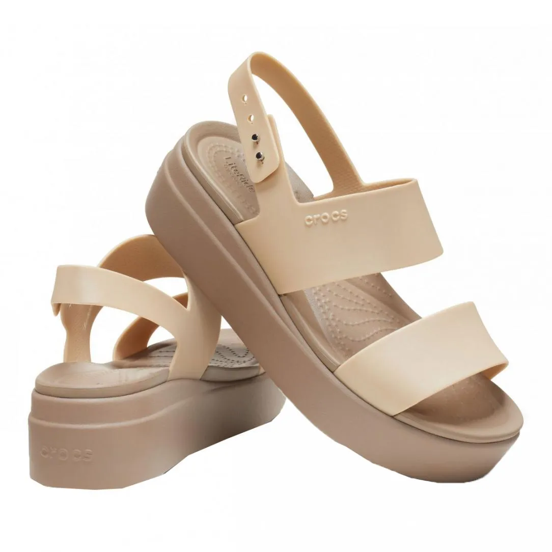 CROCS BROOKLYN SANDALS Beige