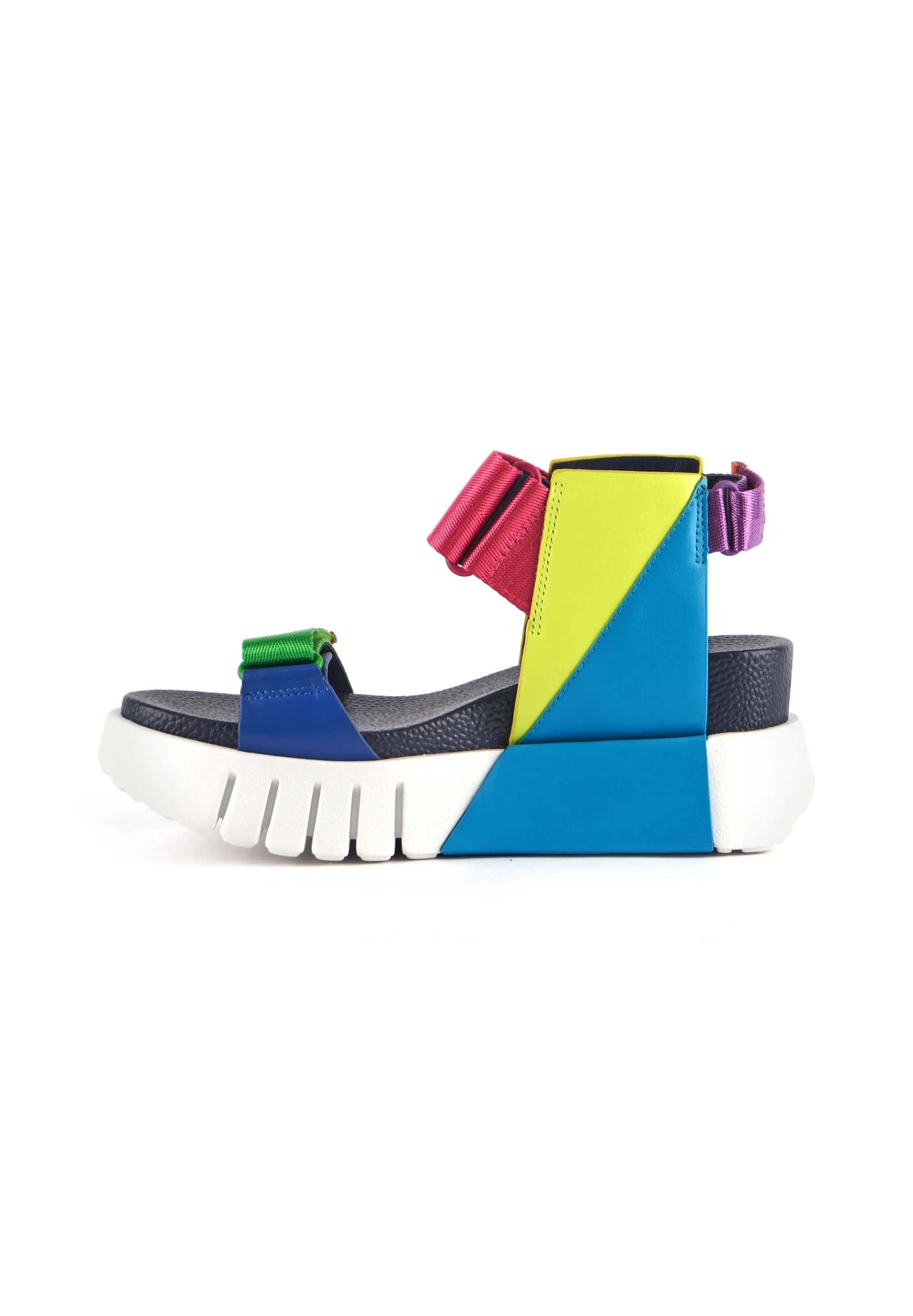 DELTA RUN - Sandali con zeppa