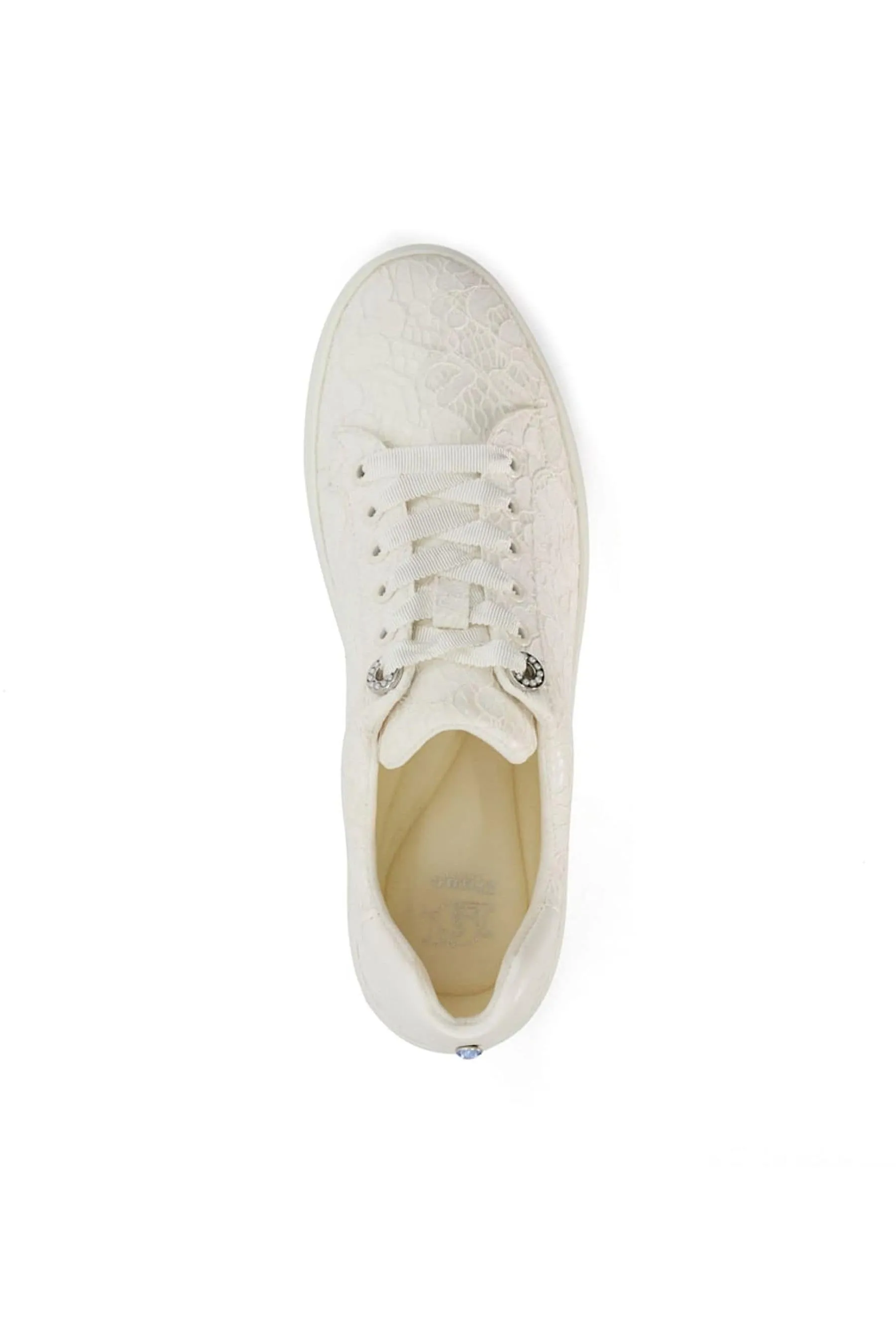 Dune London - Embraced Bridal Pizzo - Scarpe da ginnastica con plateau