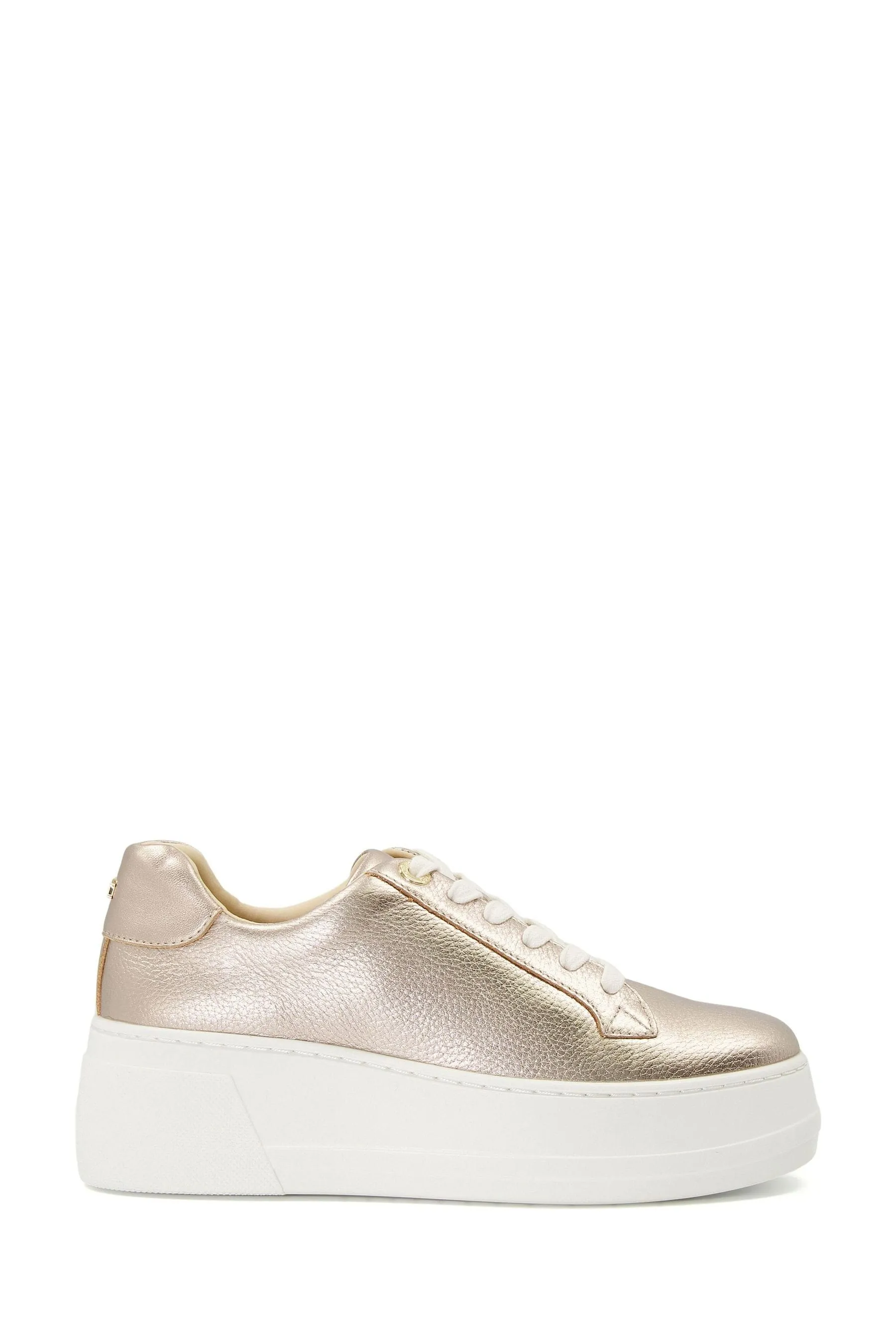 Dune London - Episode - Scarpe da ginnastica in pelle con plateau