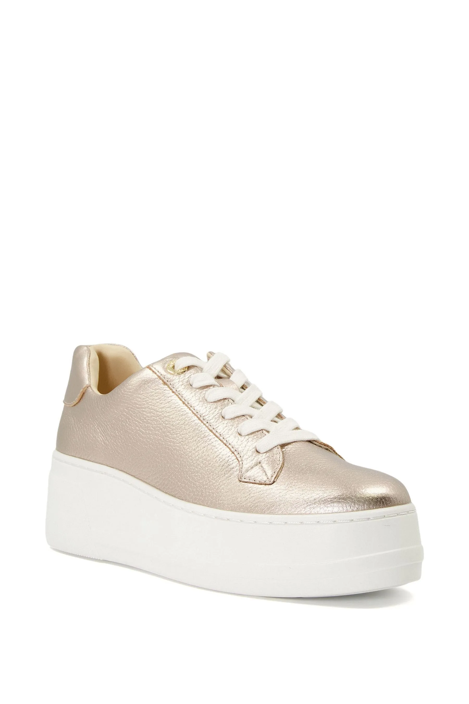 Dune London - Episode - Scarpe da ginnastica in pelle con plateau