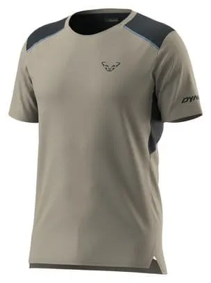 Dynafit Sky Khaki Blue Maglia a maniche corte da uomo