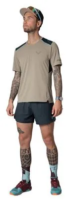 Dynafit Sky Khaki Blue Maglia a maniche corte da uomo