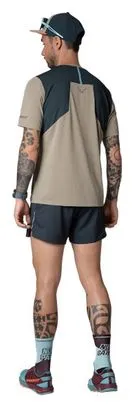 Dynafit Sky Khaki Blue Maglia a maniche corte da uomo