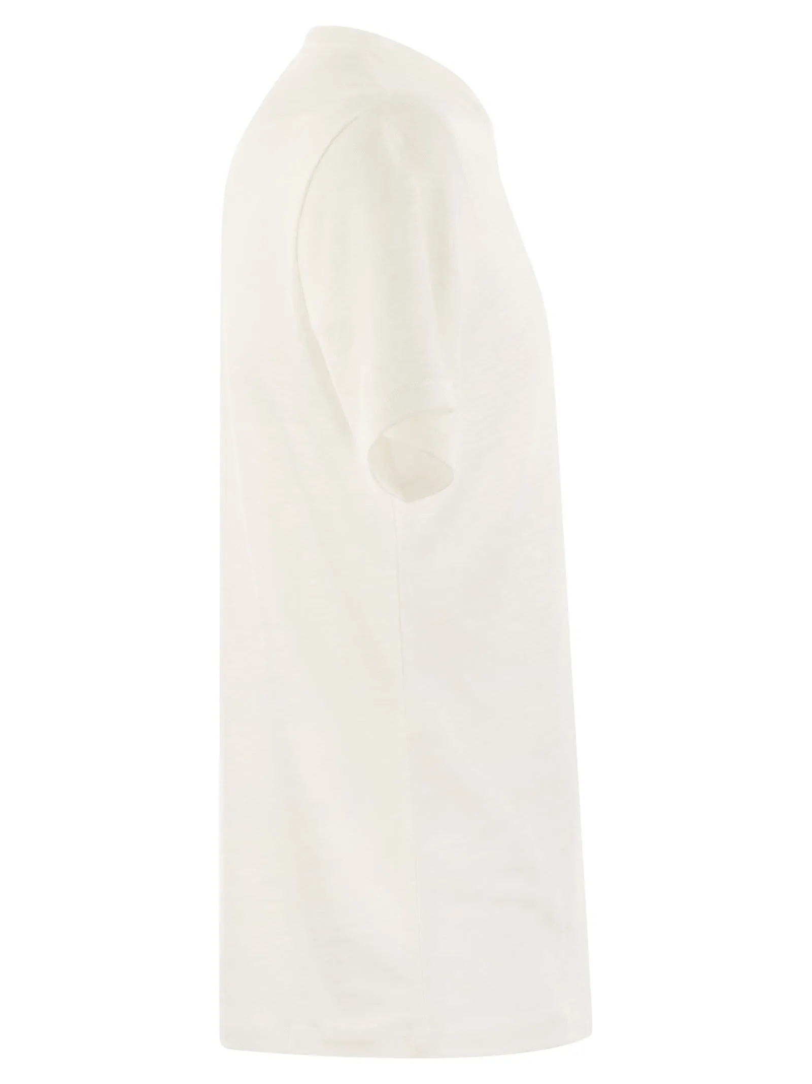 ECSTASEA – T-shirt in lino con taschino