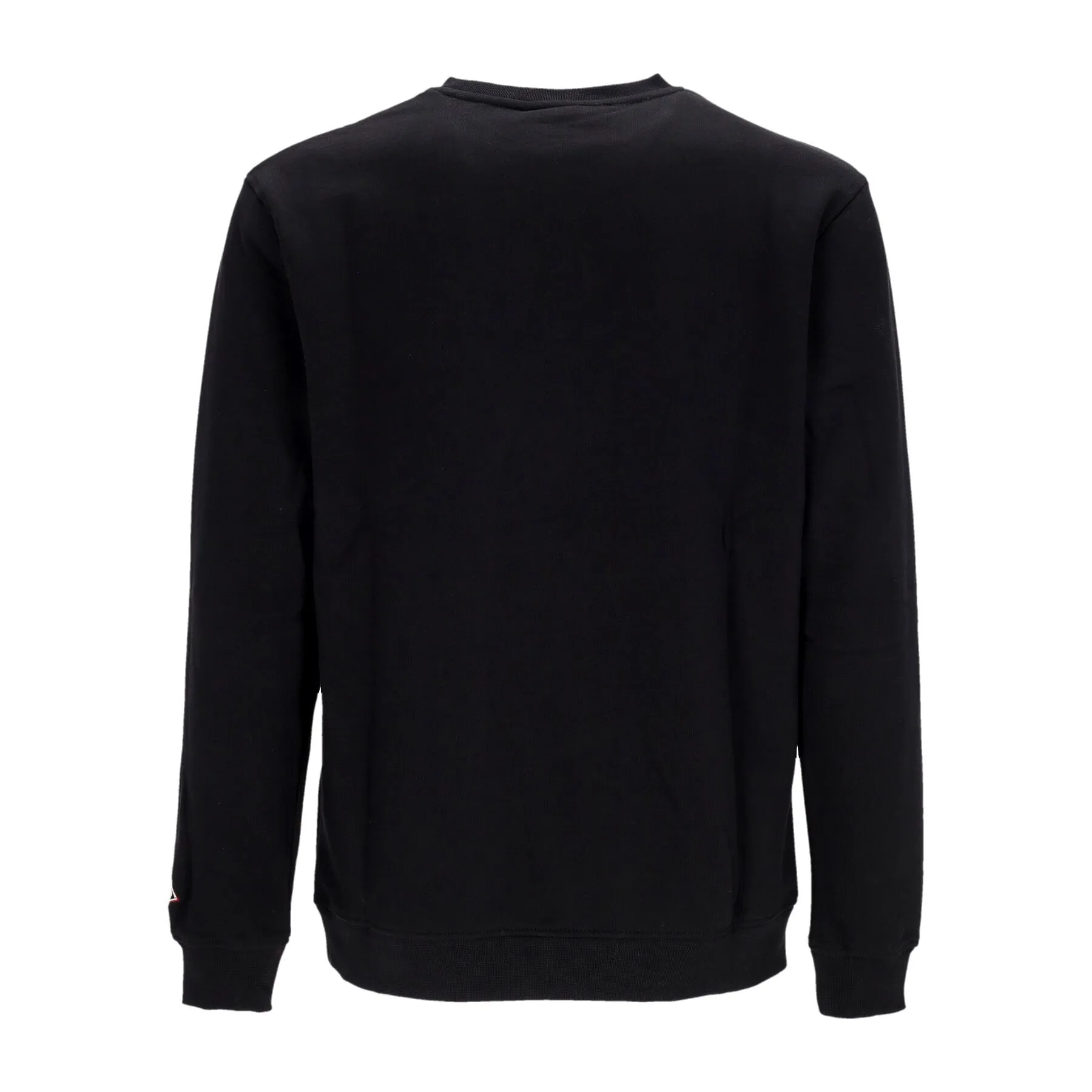 Felpa Girocollo Uomo Brigade Felt Crewneck Black
