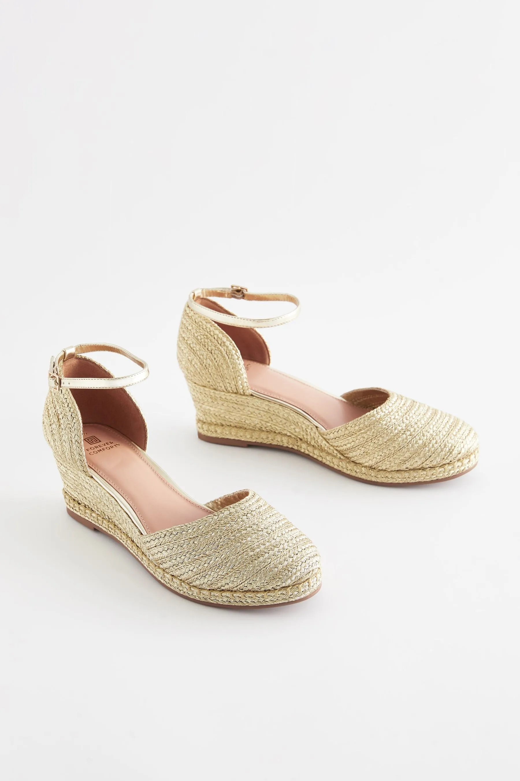 Forever Comfort® - Scarpe con zeppa a punta chiusa