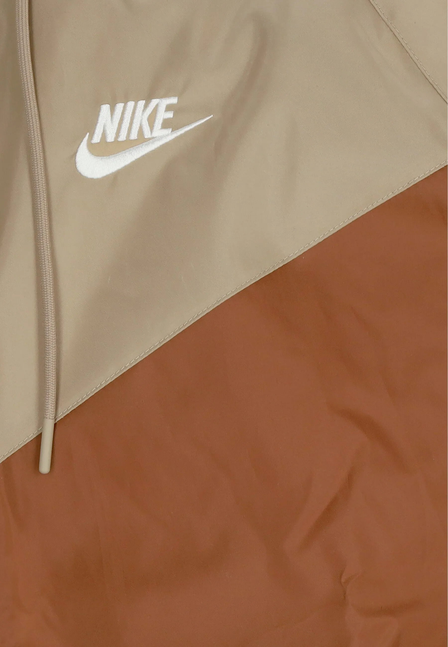 Giacca a Vento Uomo Sportswear Woven Lined Windrunner Hooded Jacket Lt British Tan/khaki/sail