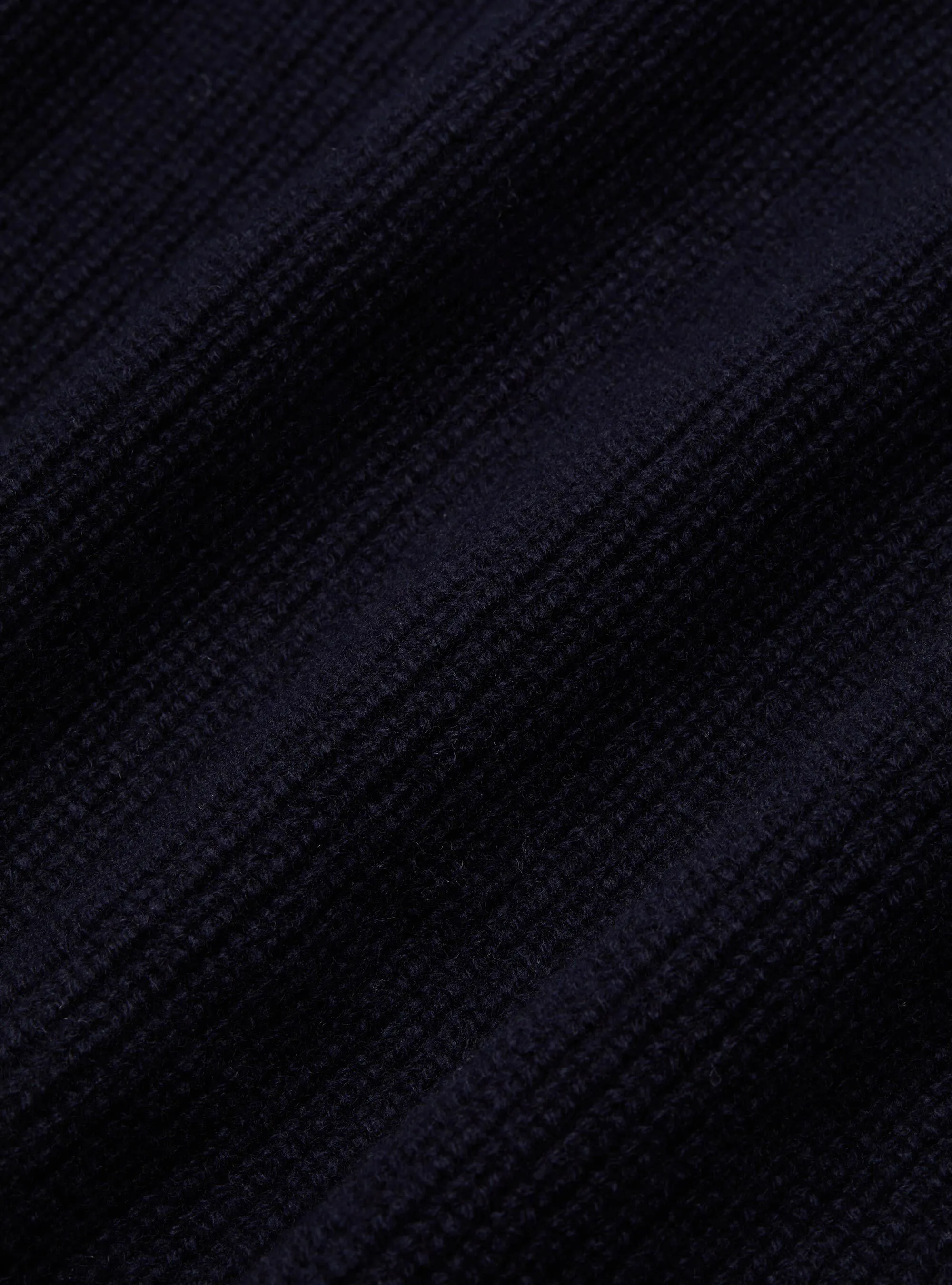 Giacca in maglia in lana merino costa perlata