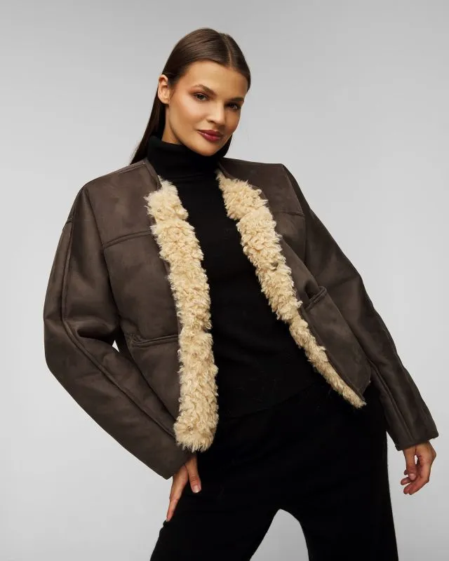 Giacca reversibile con pelliccia da donna Stand Studio Charmaine