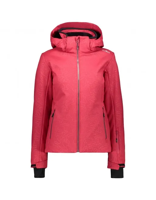 GIACCA SCI CMP DONNA SOFTSHELL STAMPATO 30W0586
