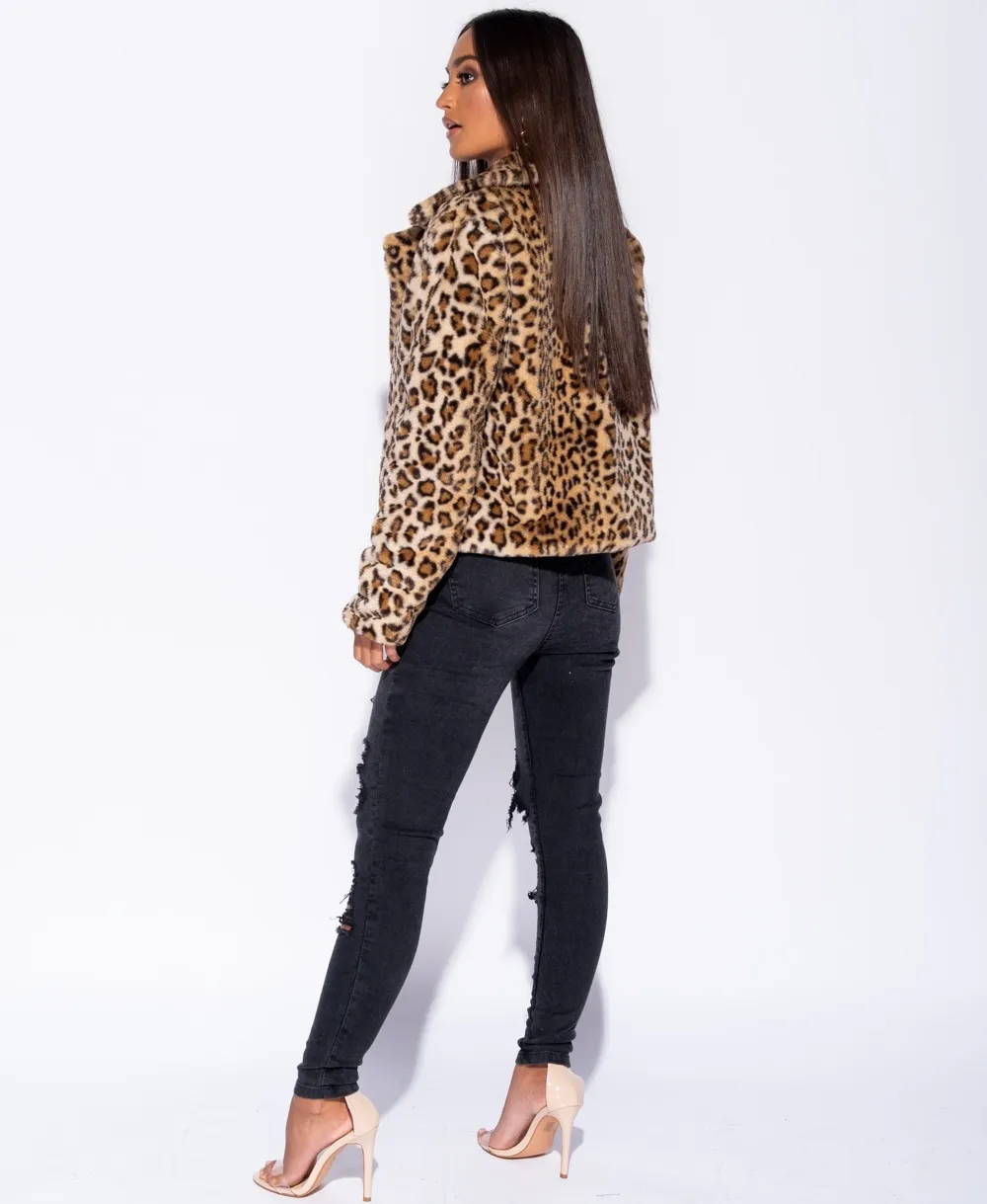 Giacca simil  pelliccia GIU033