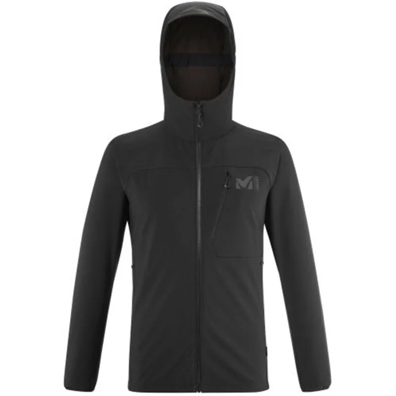 Giacca Softshell Millet Magma Shield Hoodie (Nero) Uomo