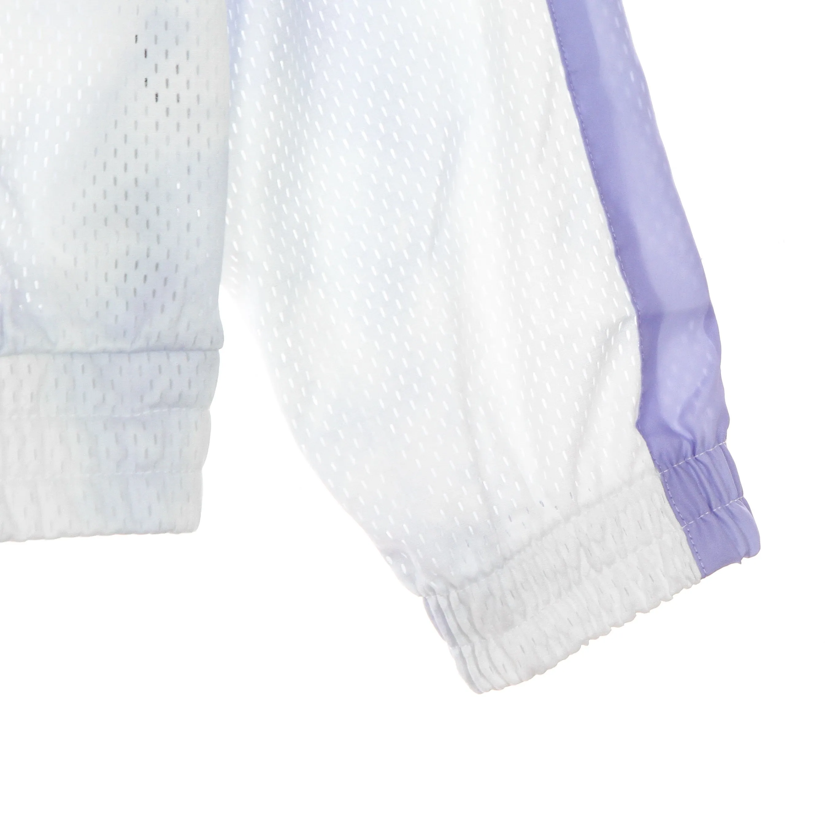 Giacca Tuta Cappuccio Donna Sportswear Icon Clash Jacket Mesh All Over Print Light Thistle/light Thistle