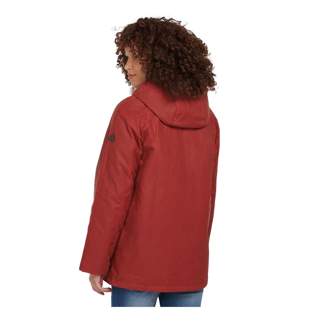 Giubbino Barbour Merlin Wax Rosso