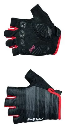Guanti corti Northwave Active Arancio / Nero