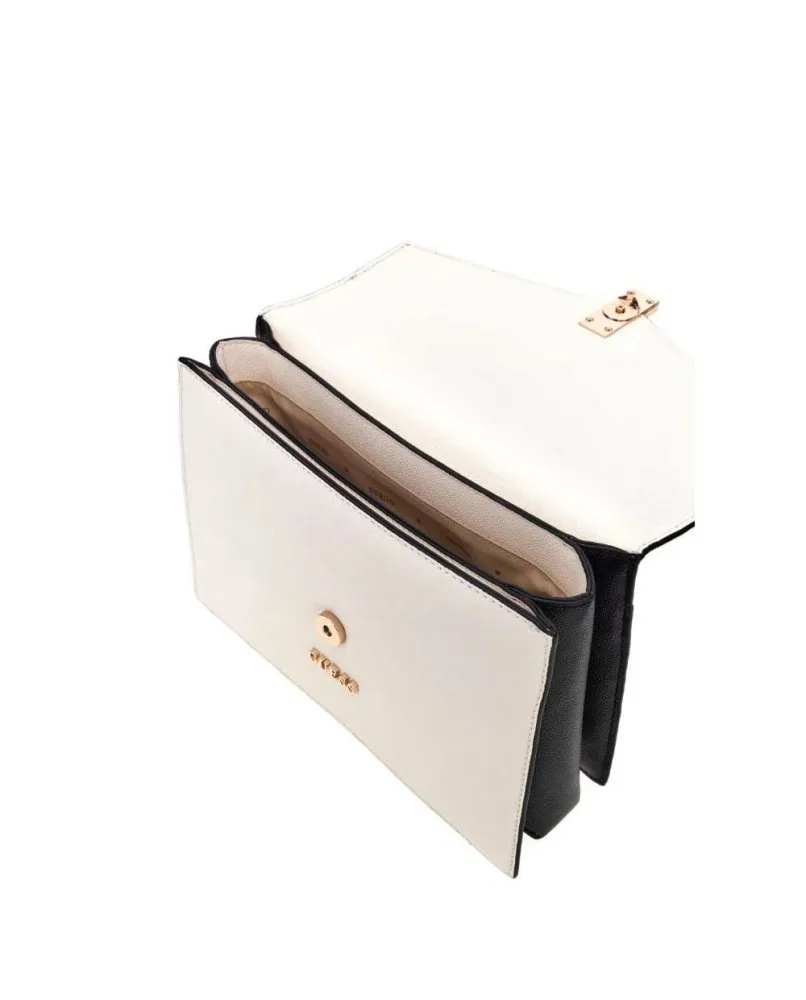 GUESS BG933121 JORAH borsa mini bag spalla tracolla bianco nero