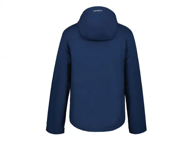 ICEPEAK GIACCA SOFTSHELL TREKKING UOMO INVERNO 57976 544 392  BARAGA BLUE