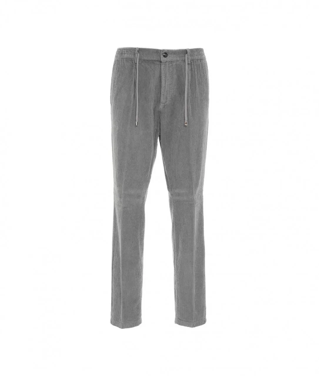 Joggers in velluto a coste grigio grigio