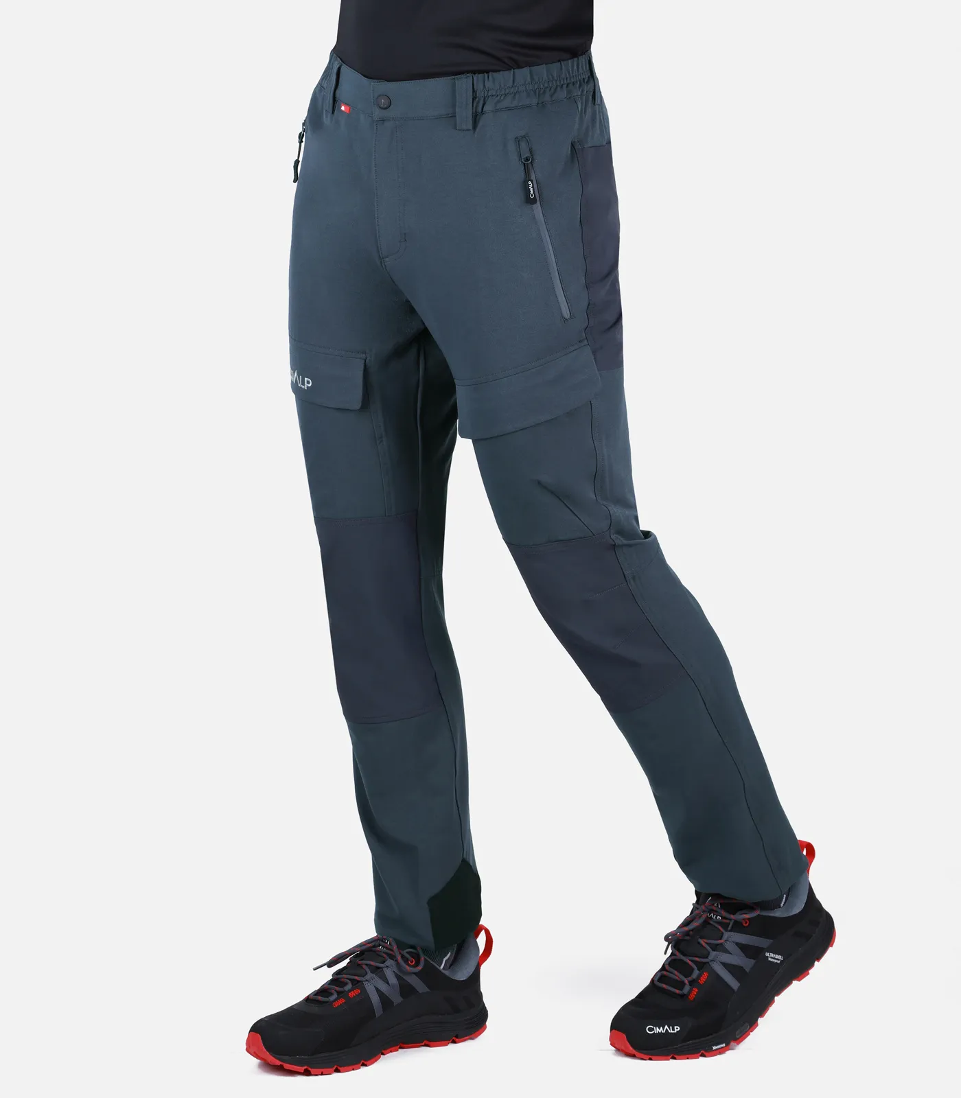 LAOS- Uomo Pantaloni da montagna 3D-Flex e rinforzati