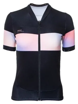 LeBram Agnès Maglia a maniche corte donna Nero Aurora
