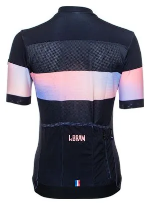 LeBram Agnès Maglia a maniche corte donna Nero Aurora