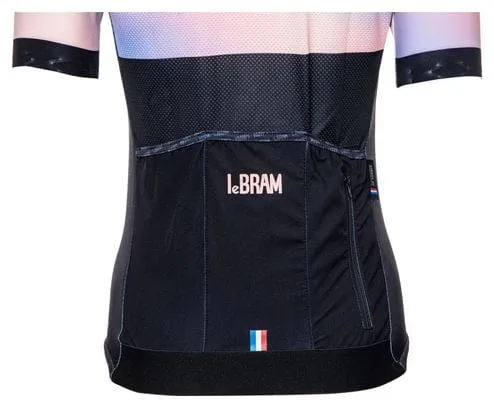 LeBram Agnès Maglia a maniche corte donna Nero Aurora
