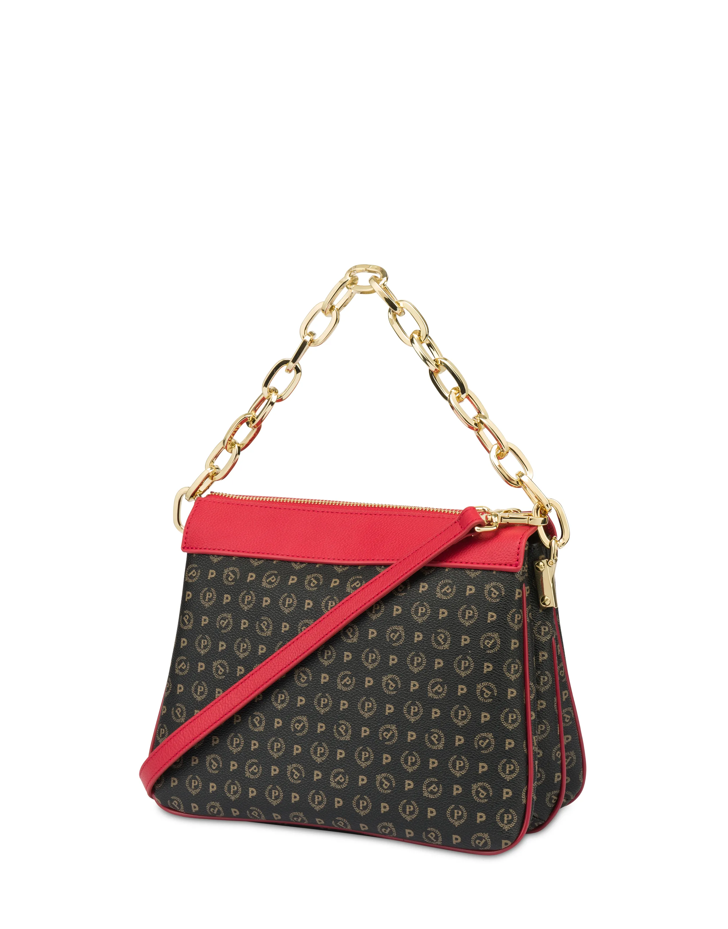     Linea Heritage Borsa A Spalla Heritage Pvc Nero/lacca